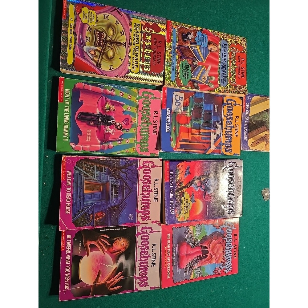Goosebumps Books‎ Lot Of 9